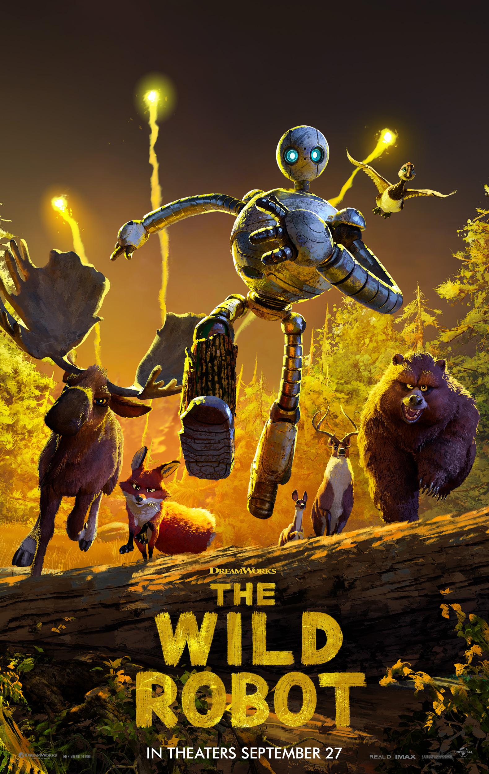 The Wild Robot Poster